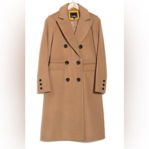 🩵 Sam Edelman Wool Double Breasted Coat - Sz 12